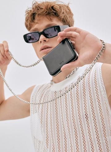 Lucio Wallet Chain Cross Bag